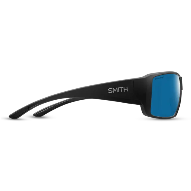Smith Optics Guides Chioce XL Matt Black Polar Blue Mirror polariserte solbriller 