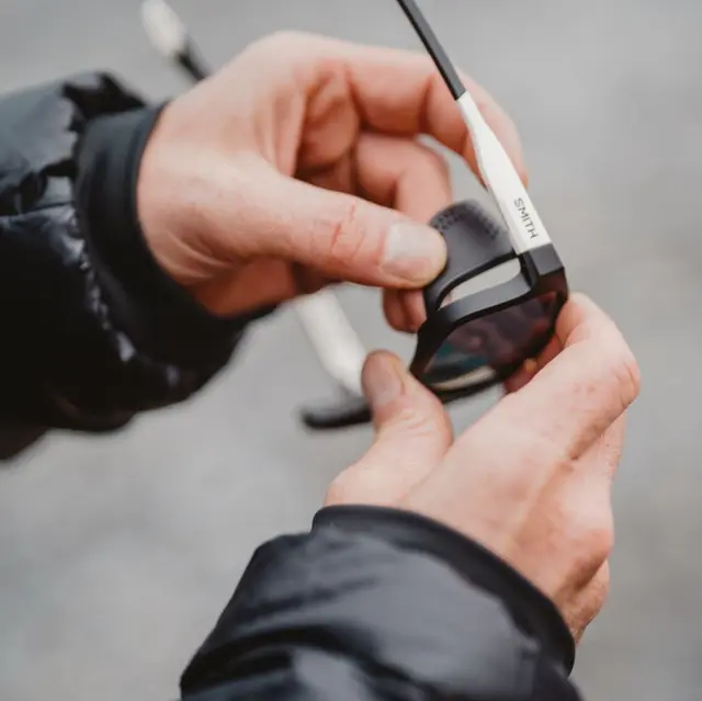 Smith Optics Embark TNF Matte Black Matte Gardenia White Polar Black Gold 