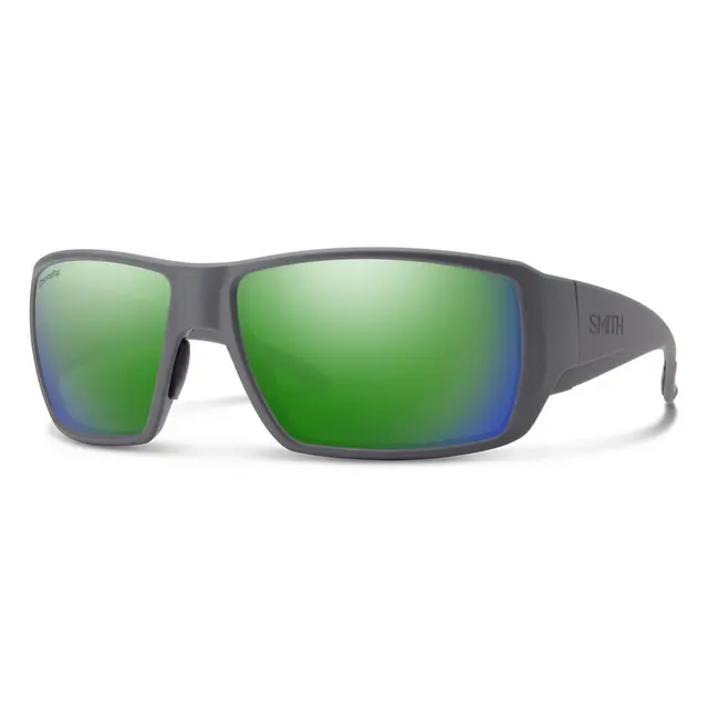 Smith Optics Guides Chioce XL Matte Ceme Polar Green Mirror polarisert solbrille 