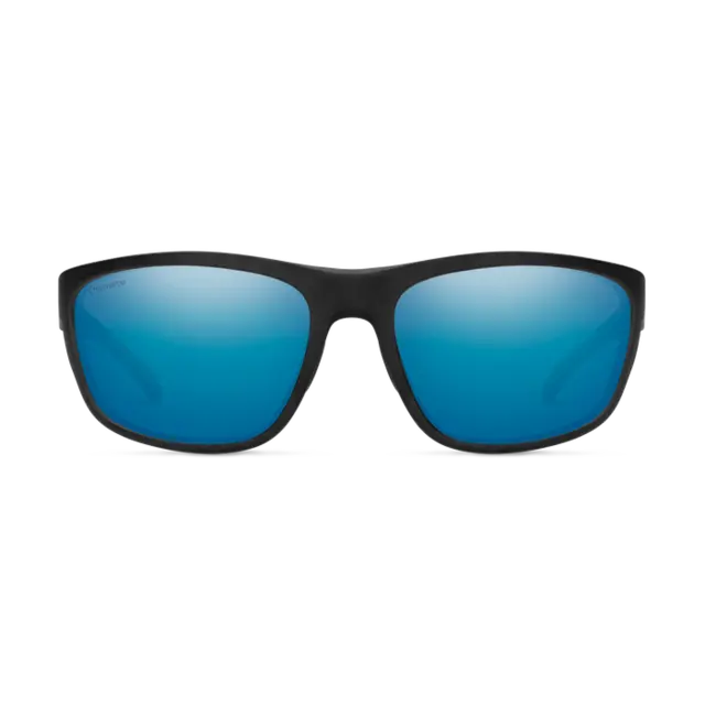 Smith Optics Redding Matte Black Polar Blue Mirror 