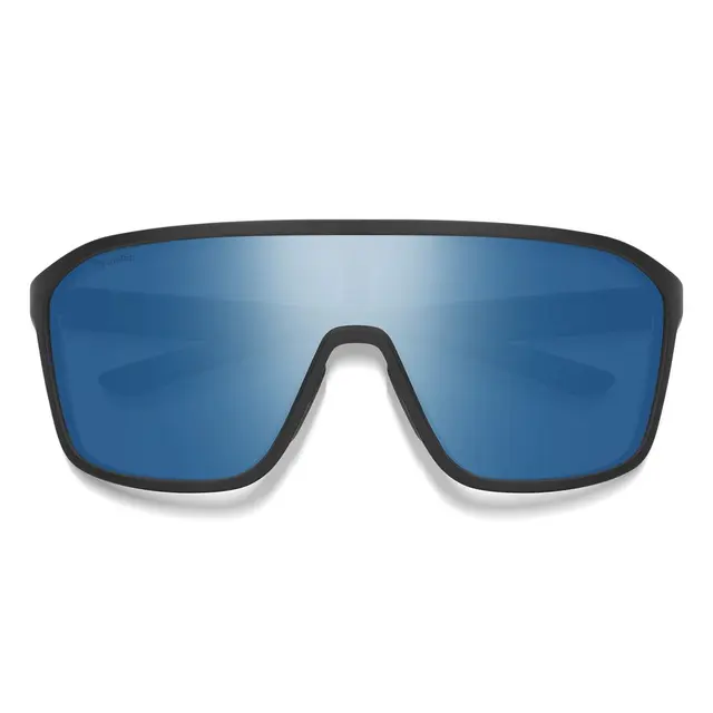 Smith Optics Boomtown Matte Black Polar Blue Mirror 