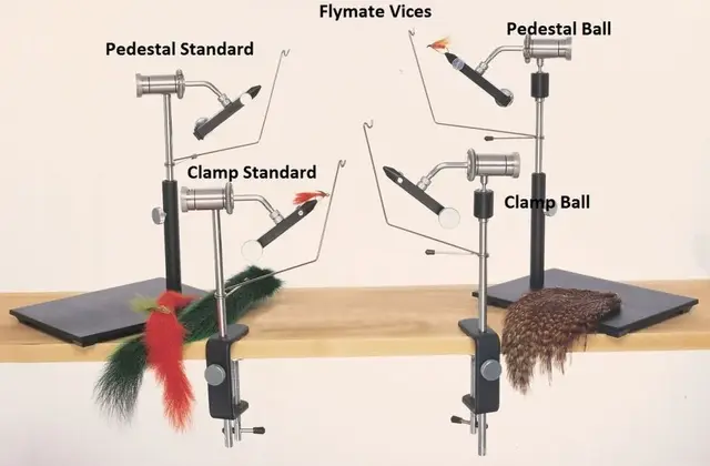 Snowbee Fly-Mate Pedestal 360 grader roterende funksjon 