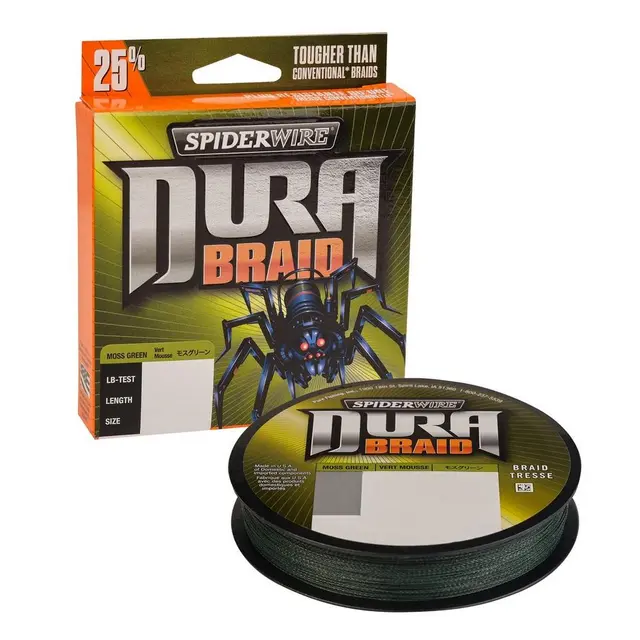 SpiderWire Durabraid 8 275m 0,15mm Moss Green 