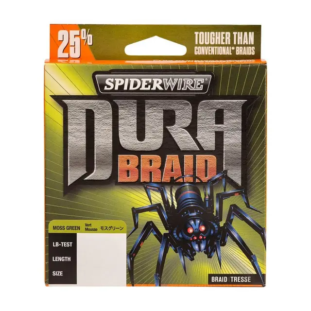SpiderWire Durabraid 8 275m 0,15mm Moss Green 