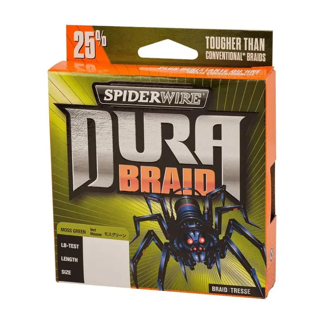 SpiderWire Durabraid 8 275m 0,15mm Moss Green 