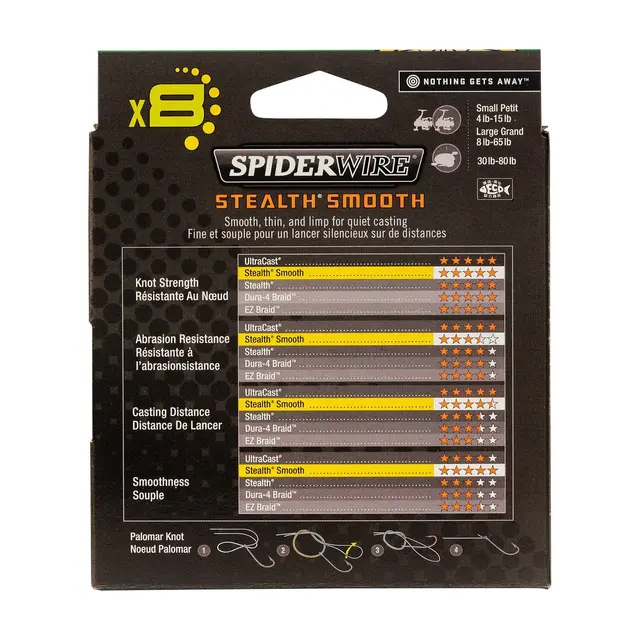 Spiderwire Stealth Smooth 8 0,19mm 18kg 600m 