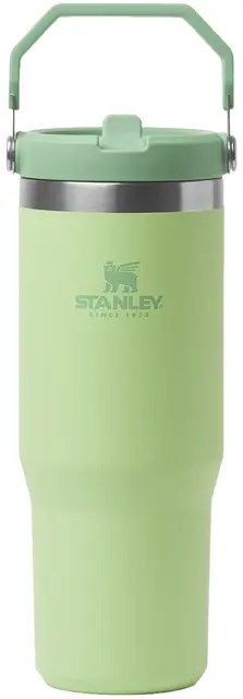 Stanley Iceflow Flip Straw Citron Praktisk drikkeflaske med sugerør 0,89 L 