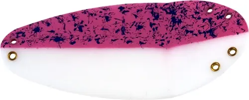 VK-Salmon L Purple Splatter 20cm Flasher Glow series 