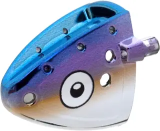 VK-Rax P Chrome Blue Purple/Small 3pk agnhoder