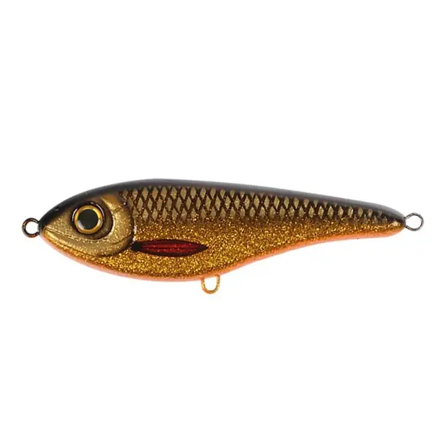 Strike Pro Buster Jerk Shallow 15cm Shallow, 75g, Golden Roach 