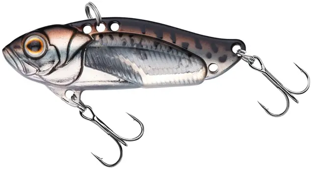 Strike Pro Astro Vibe 4,5cm 9,6g -969T Sort/Sølv/Sorte Prikker 