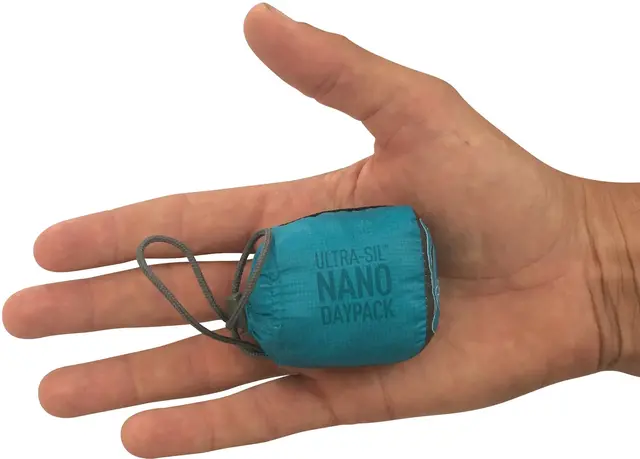 STS Daypack Nano Teal Unik, ultralett og kompakt ryggsekk 
