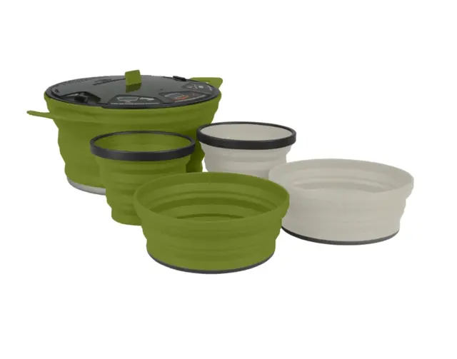 STS X-POT pakke med 5 deler XSET 31 Olive/Sand 