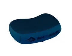 STS Pillow Aeros Premium Large Navy Blue Oppbl&#229;sbar pute med lavt pakkevolum
