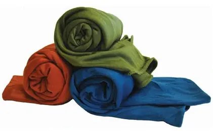 STS Pocket 40x80Cm håndkle, Blå Kompakt turhåndkle 