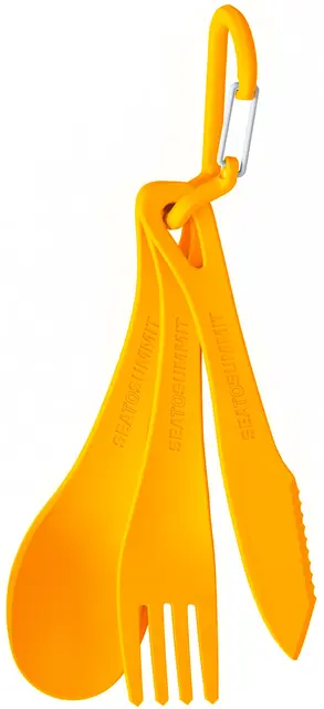 STS Delta Cutlery Set Orange Turbestikk 