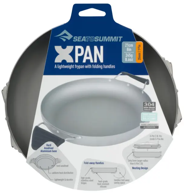 STS X-Pan 8" 20cm Charcoal Stekepanne 