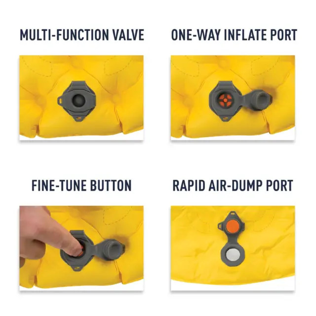 STS Ultralight Air Sleeping Mat Regular 1,5 sesongs oppblåsbart liggeunderlag 