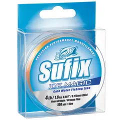 Sufix Ice Magic 50m Gul/Orange 0,135mm