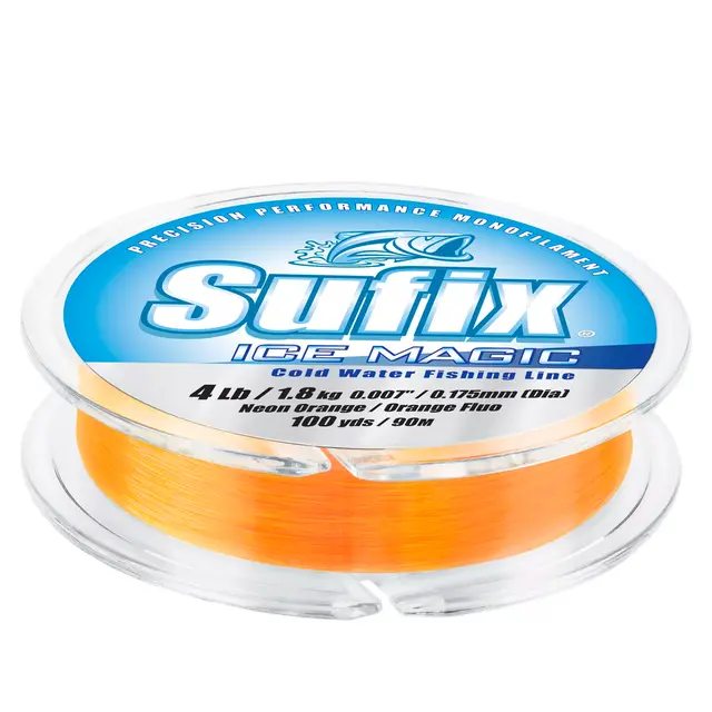 Sufix Ice Magic 50m Gul/Orange 0,135mm 
