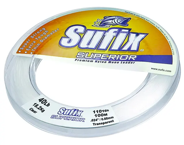 Sufix Superior 100m Clear 0,70mm Fortom til havfiske 
