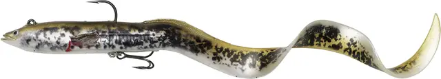 Savage Gear 4D Real Eel 20cm Olive Pearl PHP 38g 