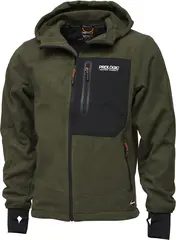 Prologic Commander Fleece Jacket M Green/Black - Vannavst&#248;tende fleecejakke