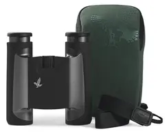 Swarovski CL Pocket 8x25 Anthracite Wild Nature, b&#230;reveske og rem