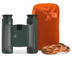 Swarovski CL Pocket 8x25 Green Mountain, b&#230;reveske og rem