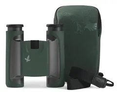 Swarovski CL Pocket 8x25 Green Wild Nature, b&#230;reveske og rem