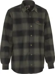 Swedteam Lynx Wool Shirt Green S Varm og lett jaktskjorte
