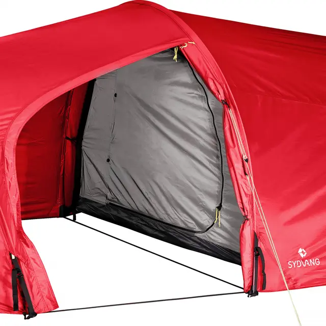 Sydvang Skaring 3 Haute red 3-sesongs tunneltelt for 3 personer 