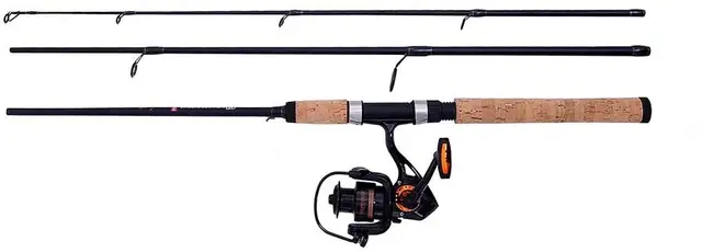 Sølvkroken Luster Fiskesett Ferskvann 3-delt 6' 3-15g snellestørrelse 1000 