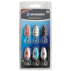 S&#248;lvkroken sluksett Spesial Classic 10g 6-pack med testvinner og bestselgersluk