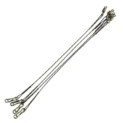 Sølvkroken extreme wirefortom 30cm 4 stk i pakken 