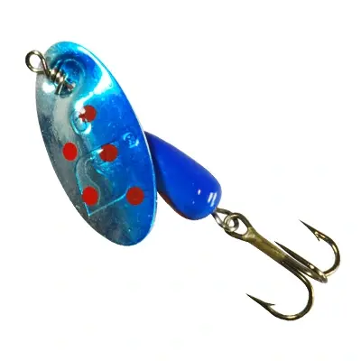 Sølvkroken Spesial Spinner S/B/D 4g Kjøp 8 spinnere få en gratis slukboks 