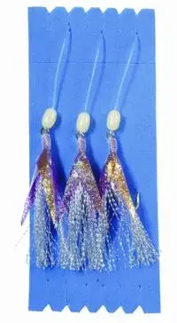 Sølvkroken Glitterving Blå str. 6/0 