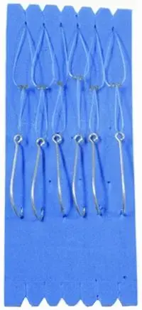 Sølvkroken Hekle med blank krok str. 1 