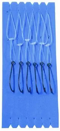 Sølvkroken Hekle med sort krok str. 4/0 