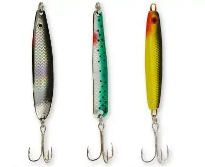 Sølvkroken sluksett sei/lyr Tre forlokkende sluker til sei og lyr 