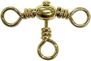 S&#248;vik 3-delt messingswivel Otersvivel med tre ledd