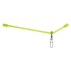 S&#248;vik Fluo Green Glidebom 120mm Glidebom i neongr&#248;nn plast 3-pack