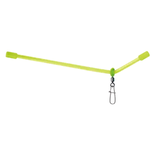 S&#248;vik Fluo Green Glidebom Glidebom i neongr&#248;nn plast 3-pack