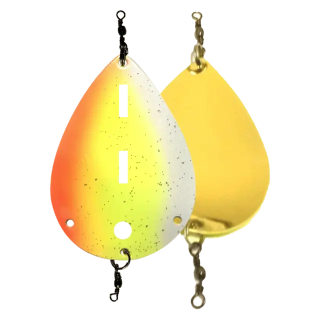 Søvik Dividalsblinken WL 70mm UV Tricolor Gull 