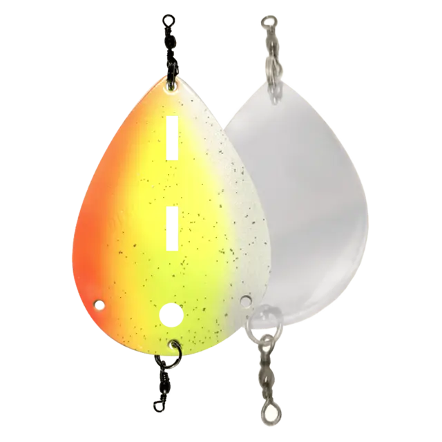 Søvik Dividalsblinken WL 70mm UV Tricolor Sølv 