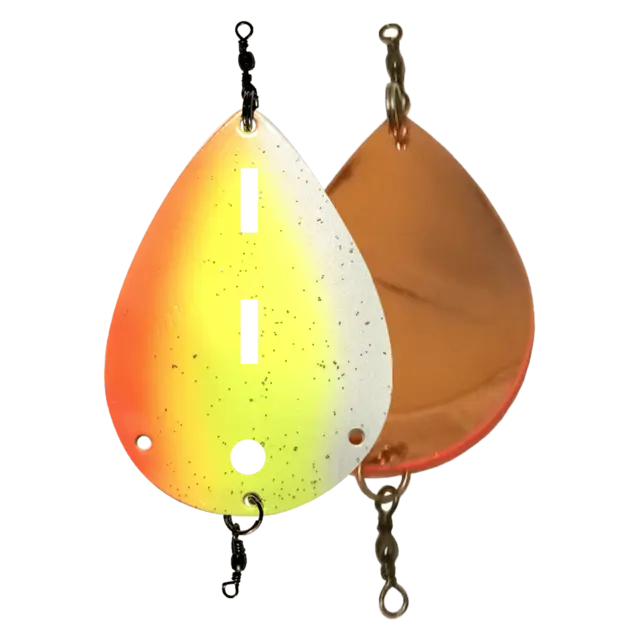 Søvik Dividalsblinken WL 70mm UV Tricolor Kobber 