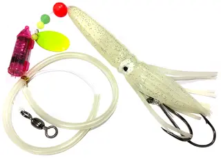 S&#248;vik Natural Bait 007 #11/0 + 9/0 1,0 m En serie med tackel til agnfiske i sj&#248;en