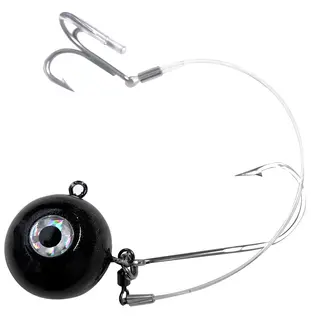 S&#248;vik Natural Bait Fireball Halibut 300g 103, 9/0 + 3/0 stinger