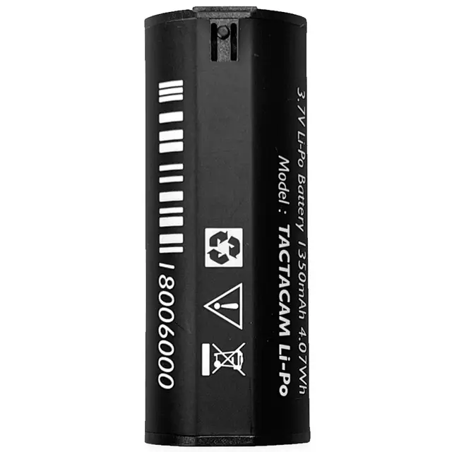 TactaCam Oppladbart batteri 1350mAh 