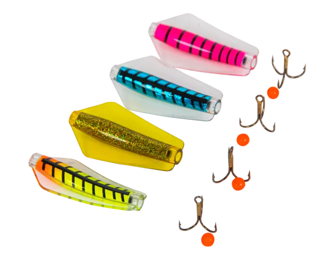 Tasmanian Devil Sjøørret Laks 20g 4-pack sluksett med Tasmanian Devil 